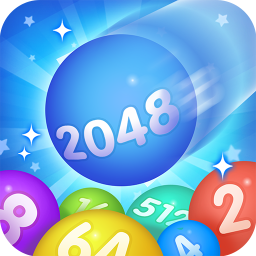 标志 Happy Ball 2048-merge 3D ball